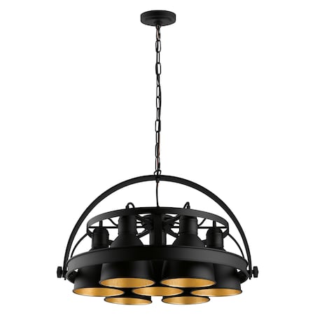 Eglo 7 Lights Industrial Pendant 49682A